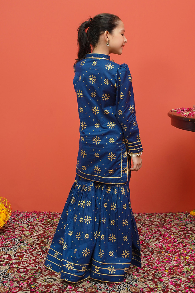 Modest - Cambric Printed 3 Piece Suit - 8555