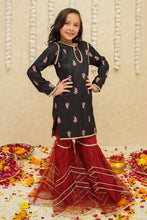 Load image into Gallery viewer, Rawsilk 3 Piece Black Suit | 8885