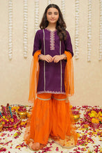 Load image into Gallery viewer, Rawsilk 3 Piece Purple Suit | 8965