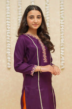 Load image into Gallery viewer, Rawsilk 3 Piece Purple Suit | 8965