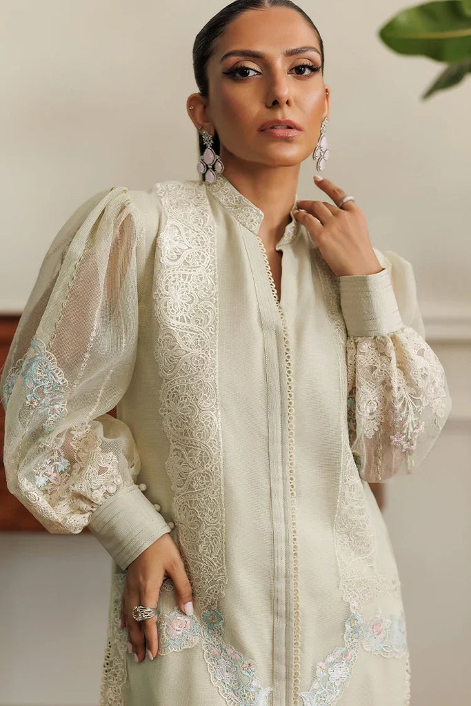 Threads & Motifs - Ready To Wear Jacket With Shameez - 8965