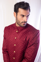 Load image into Gallery viewer, Maroon Elegance Sherwani