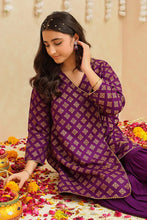 Load image into Gallery viewer, Rawsilk 3 Piece Purple Suit | 9005