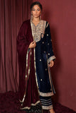 Threads & Motifs - 3 PC Velvet Collection 2024 - 9110