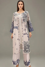 Load image into Gallery viewer, Threads &amp; Motifs - Ready To Wear Jacket With Shameez - 9147