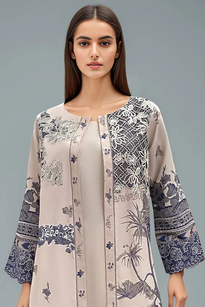 Threads & Motifs - Ready To Wear Jacket With Shameez - 9147