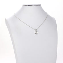 Load image into Gallery viewer, AGN0023 - Sparkling Silver Plated Heart Necklace