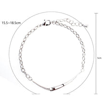 Load image into Gallery viewer, 925 Sterling Silver -  Silver Sparkling Bracelet -AGB0066