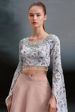 Load image into Gallery viewer, Threads &amp; Motifs - Embroidered Blouse With Skirt