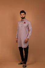 Load image into Gallery viewer, ER 306 Pink &amp; Black Kurta Pajama