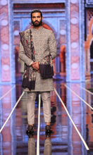 Load image into Gallery viewer, BCW 62 Grey Hand Work Groom Sherwani