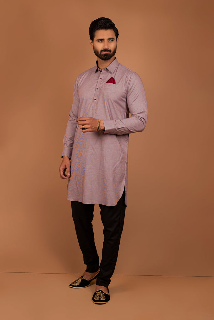 ER 306 Pink & Black Kurta Pajama