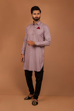 Load image into Gallery viewer, ER 306 Pink &amp; Black Kurta Pajama