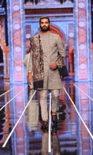 Load image into Gallery viewer, BCW 62 Grey Hand Work Groom Sherwani