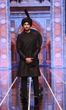 Load image into Gallery viewer, BCW 61 Black TABOO Honey Sherwani For Groom