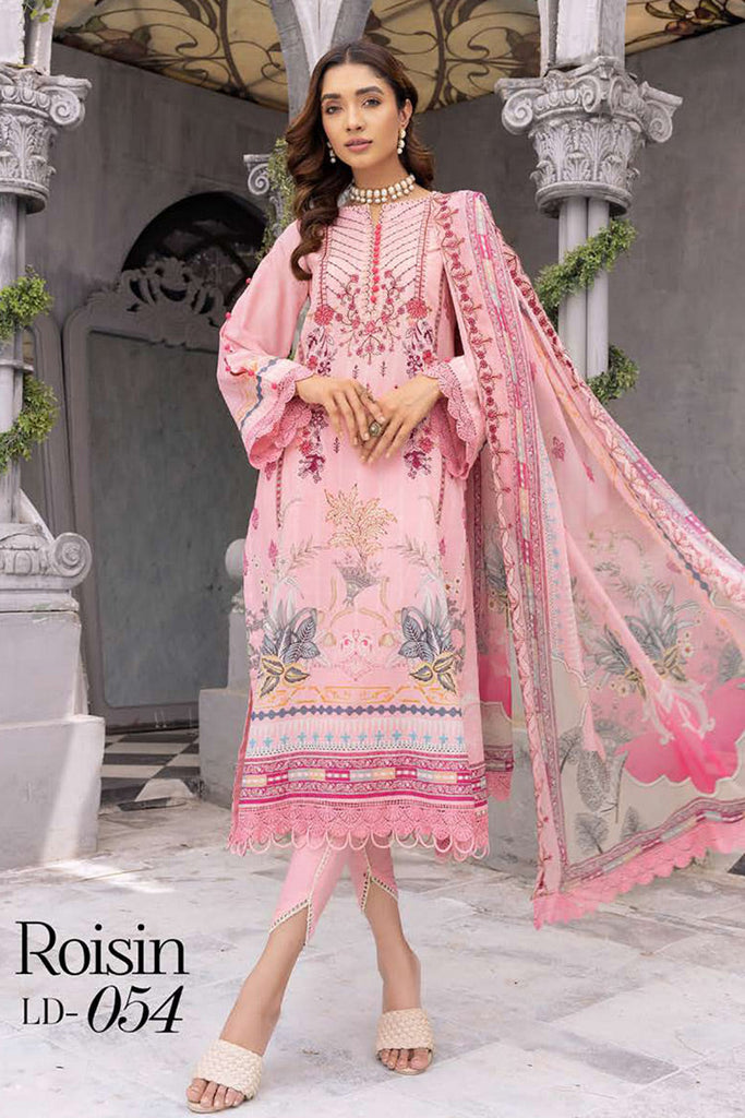 Lala - LP 054 Celebre Embroidered Lawn Collection