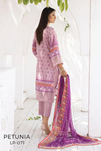 Load image into Gallery viewer, Lala - LP 071 Petunia Magnifique Embroidered Lawn Collection