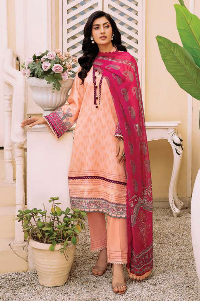 Lala - LP 078 Mia Print Melody Digital Printed Lawn Collection