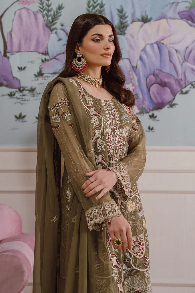 Ramsha - F 2510 Embroidered Chiffon Collection Vol 25