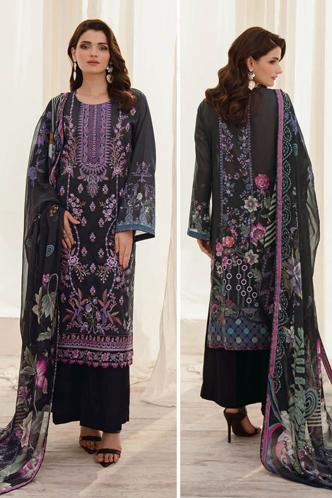 Ramsha - L 1004 Mashaal Embroidered Lawn Collection Vol 10