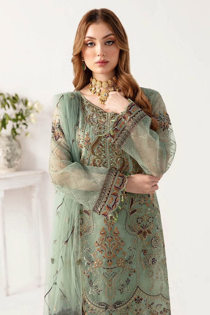 Ramsha - M 1108 Minhal Embroidered Chiffon Collection Vol 11