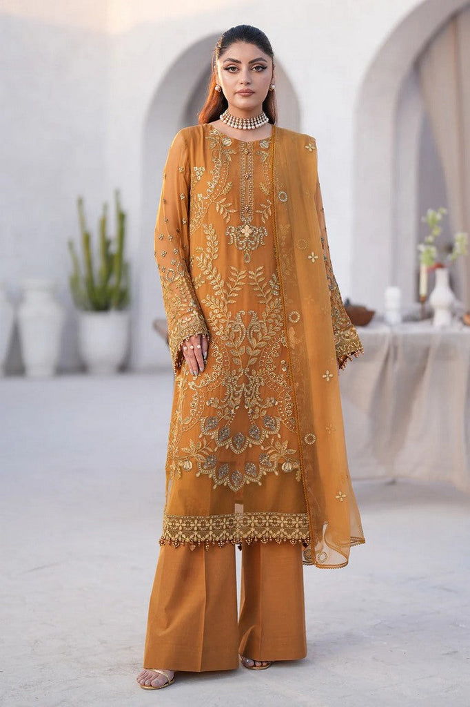 Flossie - K 1503 DIANE Kuch Khaas Embroidered Chiffon Collection Vol 15