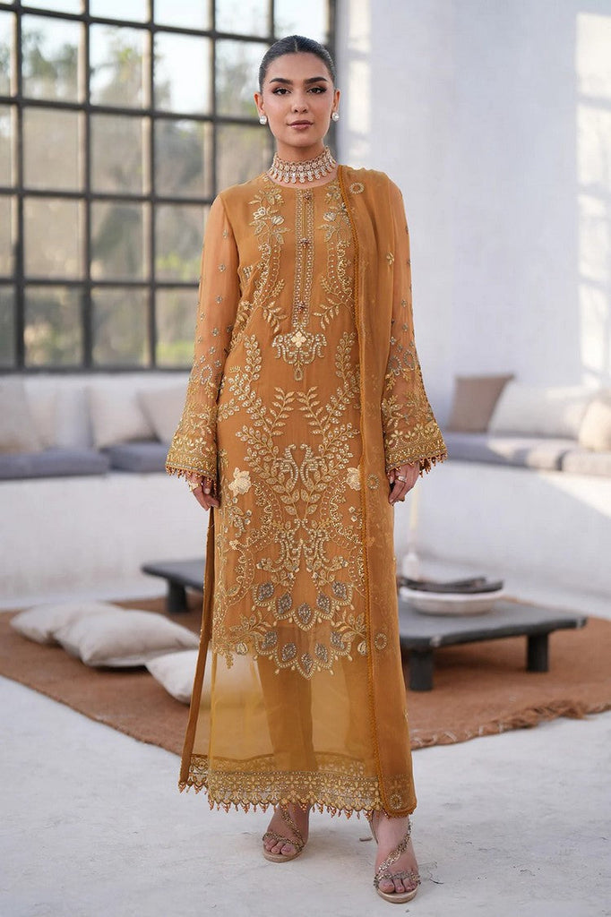 Flossie - K 1503 DIANE Kuch Khaas Embroidered Chiffon Collection Vol 15