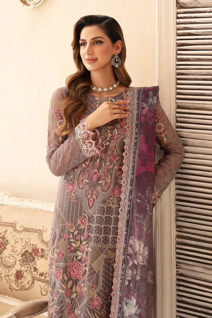 Ramsha - A 908 Chevron Embroidered Chiffon Collection Vol 9