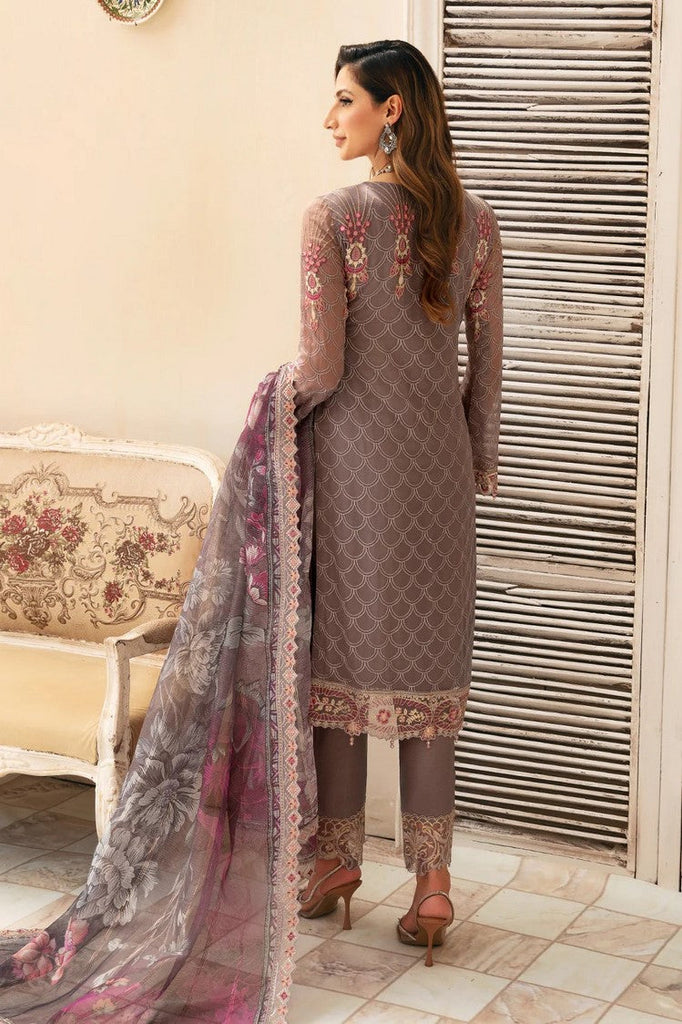 Ramsha - A 908 Chevron Embroidered Chiffon Collection Vol 9