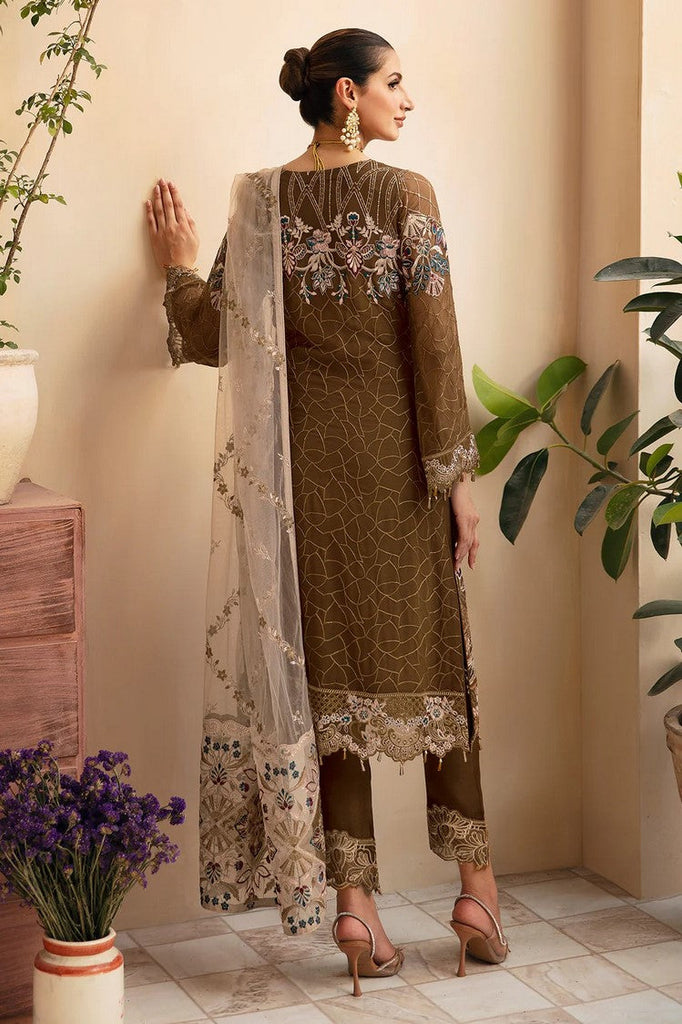 Ramsha - A 910 Chevron Embroidered Chiffon Collection Vol 9