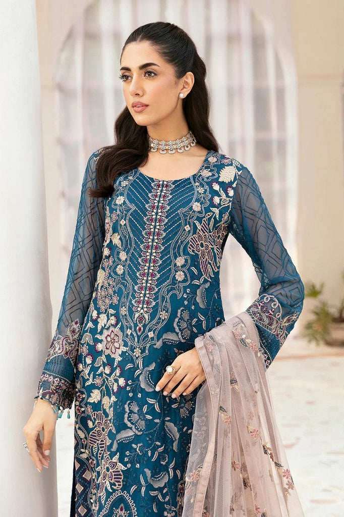 Ramsha - F 2602 Embroidered Chiffon Collection Vol 26