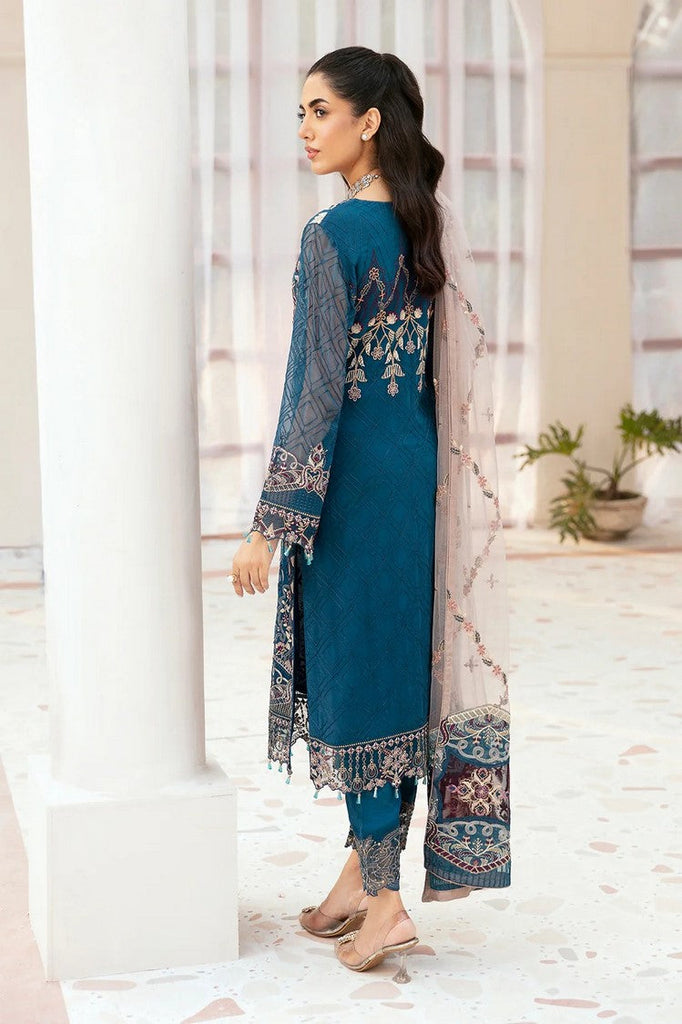 Ramsha - F 2602 Embroidered Chiffon Collection Vol 26