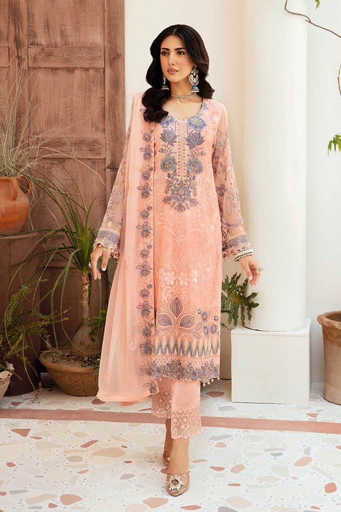 Ramsha - F 2605 Embroidered Chiffon Collection Vol 26