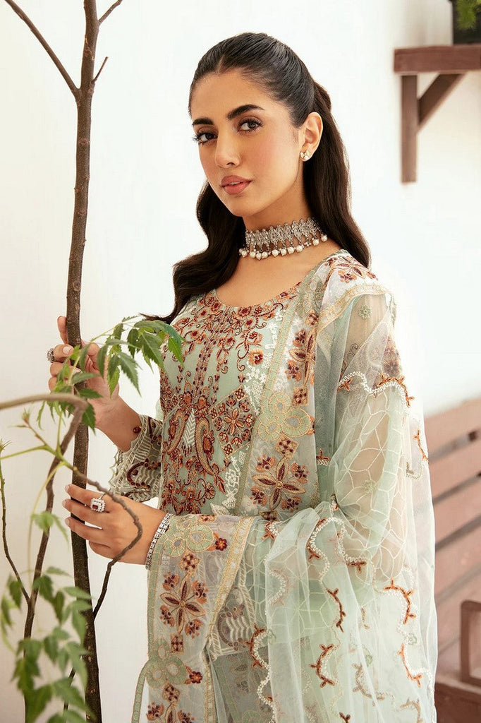 Ramsha - F 2607 Embroidered Chiffon Collection Vol 26