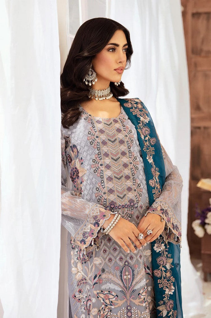 Ramsha - F 2609 Embroidered Chiffon Collection Vol 26