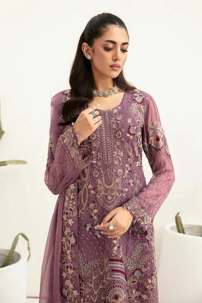 Ramsha - F 2610 Embroidered Chiffon Collection Vol 26