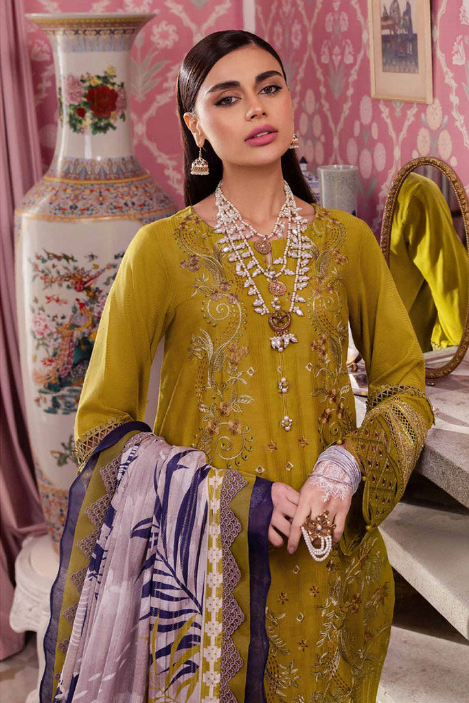 Nureh - NS 111 Maya Embroidered Dobby Lawn Collection Vol 1