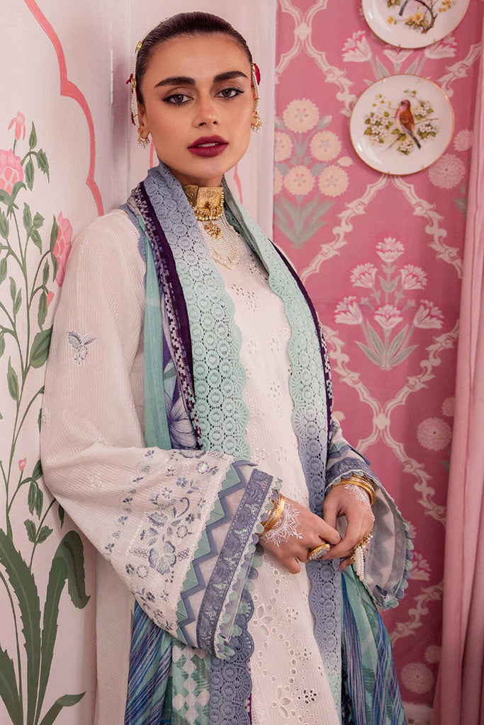 Nureh - NS 112 Maya Embroidered Dobby Lawn Collection Vol 1