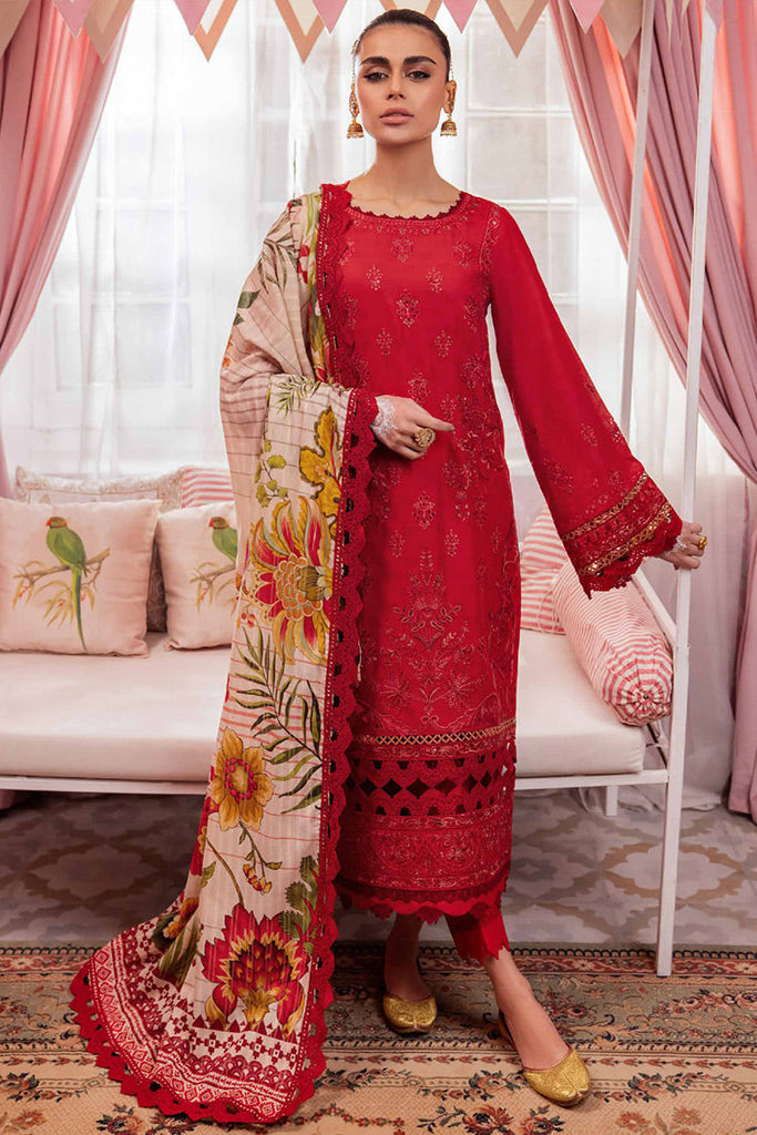 Nureh - NS 113 Maya Embroidered Dobby Lawn Collection Vol 1