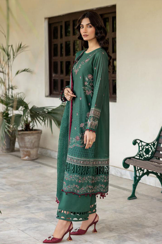 Farasha - 04 AZURE GRACE Bahaar Embroidered Lawn Collection