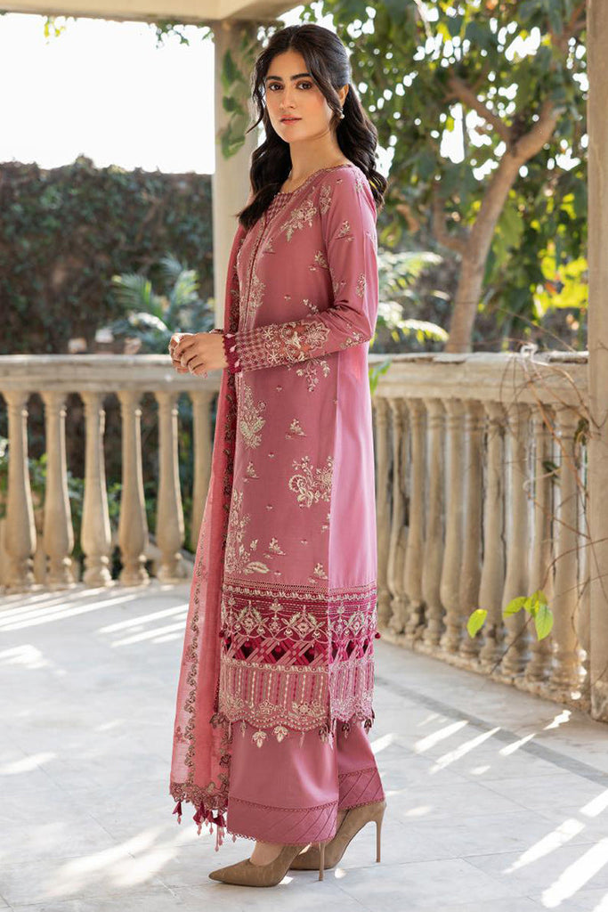 Farasha - 07 ROSE GARLAND Bahaar Embroidered Lawn Collection