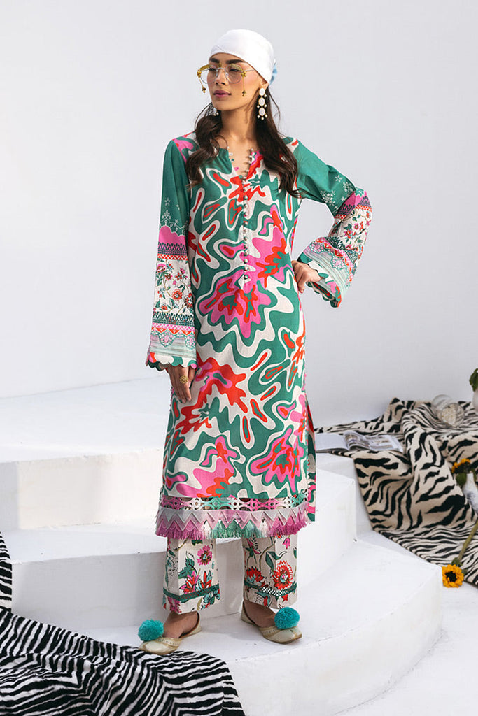 Nureh - NGL 10 (2 PC) N Girls Premium Printed Lawn Collection