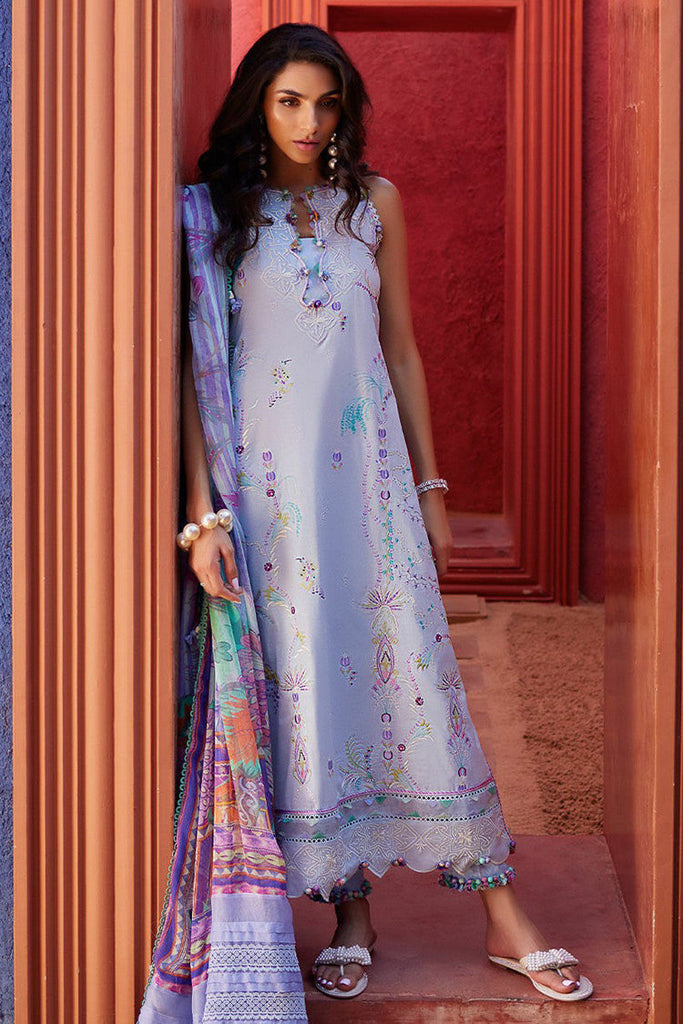 Farah Talib Aziz - FTA 06 CALLISTA WEDGEWOOD Suay Luxury Lawn Collection