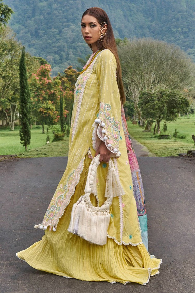 Ansab Jahangir - AJ LL 24 06 Marigold Zoha Luxury Lawn Collection