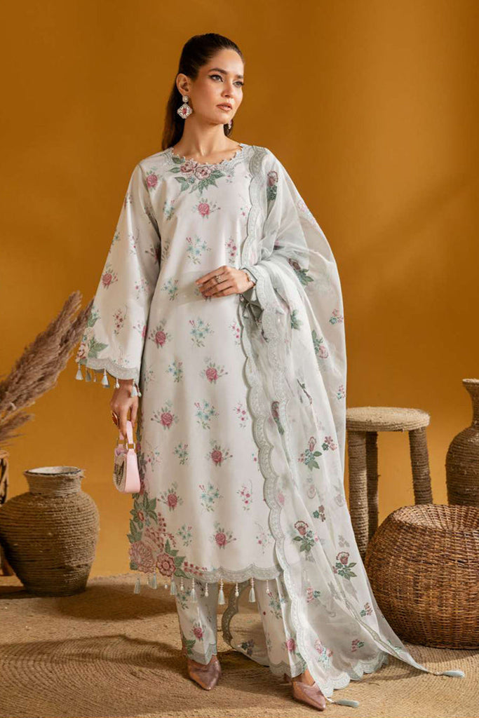 Alizeh - 01 Ivy Maahi Embroidered Printed Lawn Collection