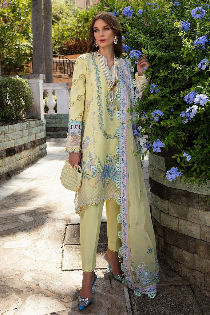 Republic Womenswear - Sylvie (D7-B) Ilana Eid Luxury Lawn Collection