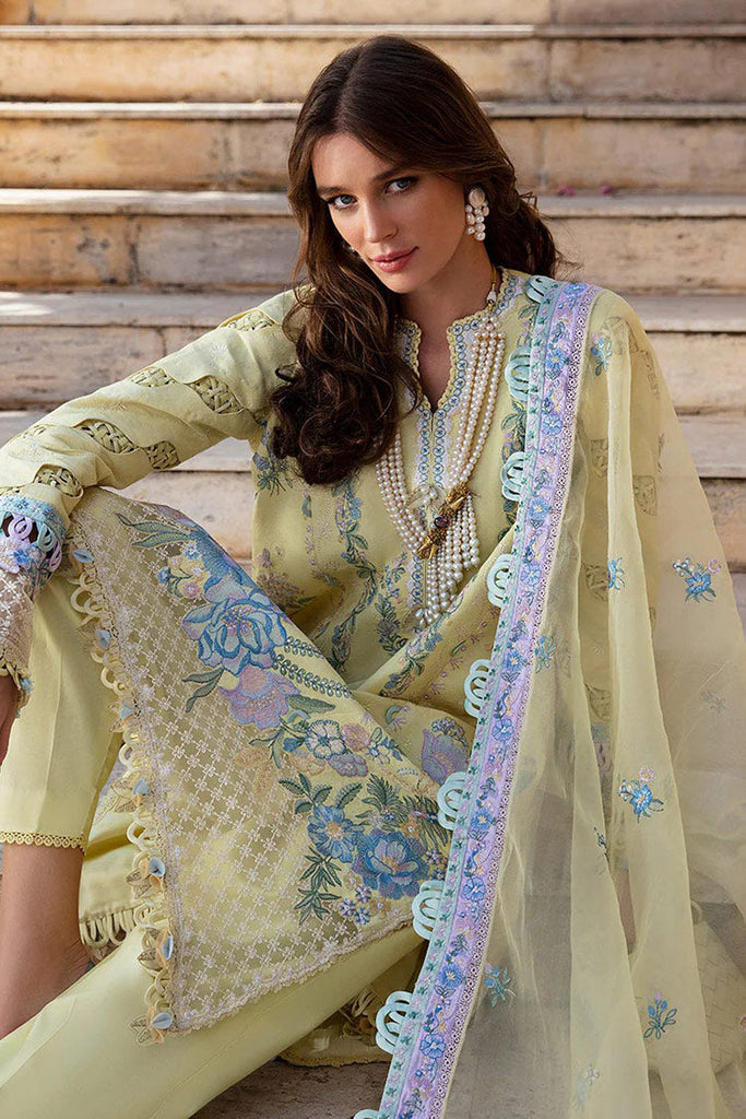 Republic Womenswear - Sylvie (D7-B) Ilana Eid Luxury Lawn Collection