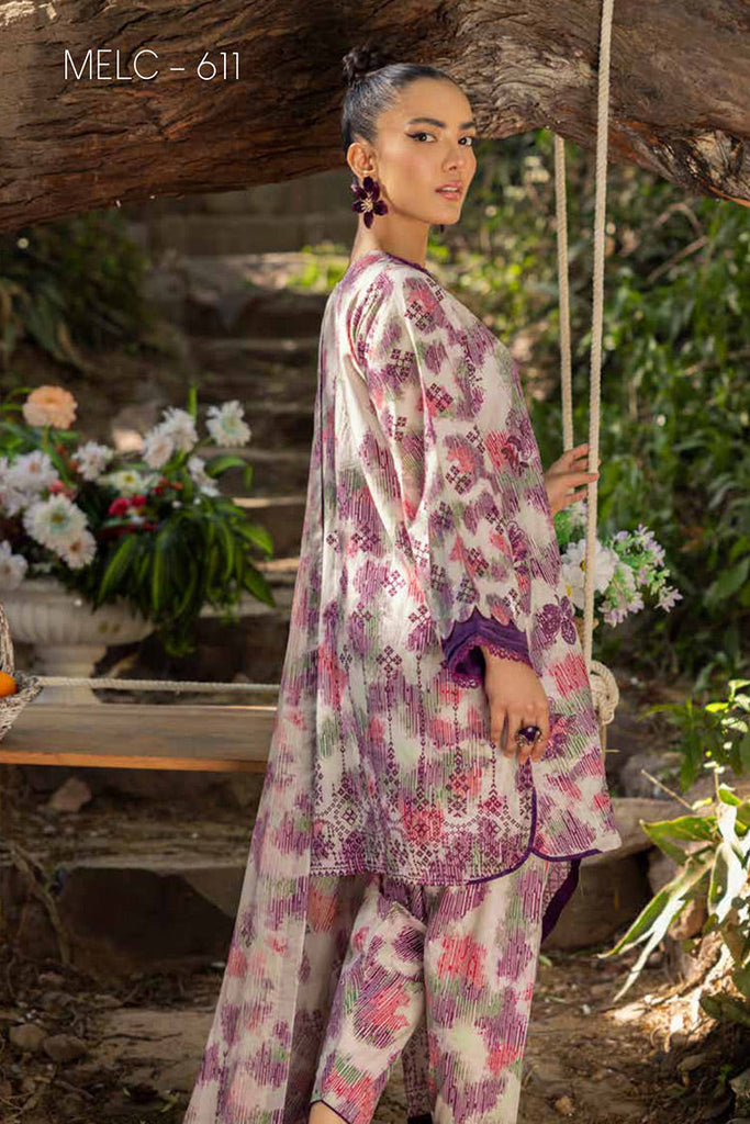 Muscari - MELC 611 Luxury Embroidered Lawn Collection Vol 2