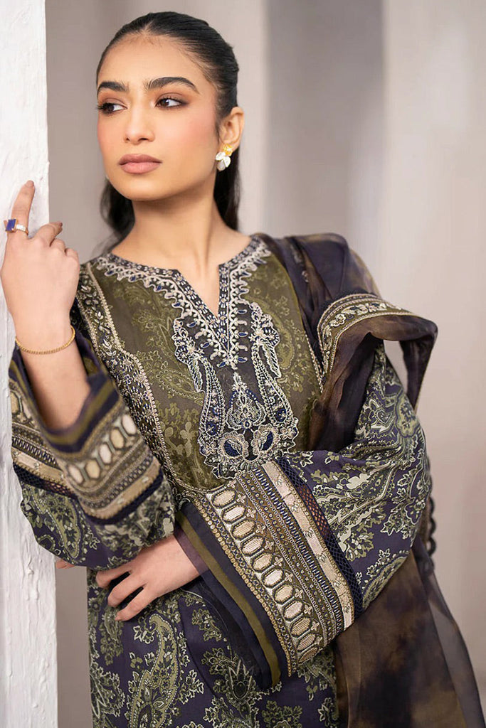 Xenia - 02 Chakir Summer Soiree Embroidered Lawn Collection Vol 2