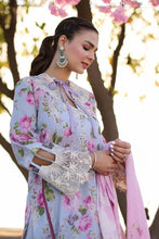 Load image into Gallery viewer, Elaf - ECK-04A OCEAN BLOSSOMS Print Chikankari Collection Vol 2